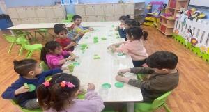 yeşil renk çalışması-güneş